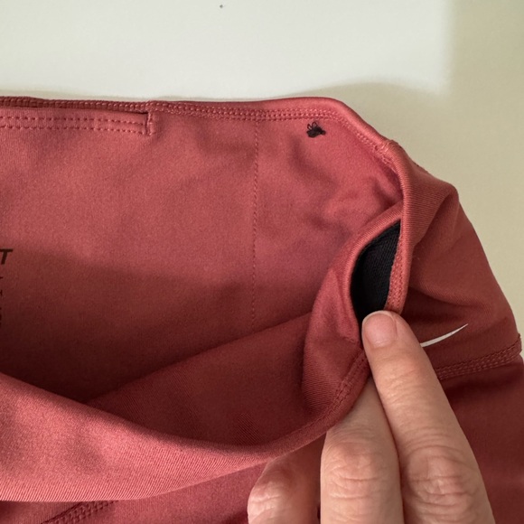 Nike One Dri-Fit Mid Rise Tight Fit Bike Shorts Women’s size Small - Picture 7 of 13